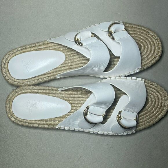 NWOB MSRP $198 Joie Cagney Espadrille Slide Sandal Women's Size 9.5 - Picture 3 of 6